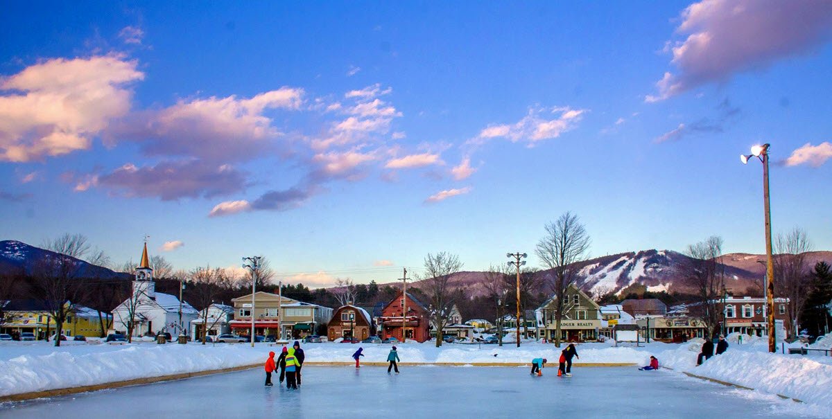 Winter Scene - North Conway New Hamsphire