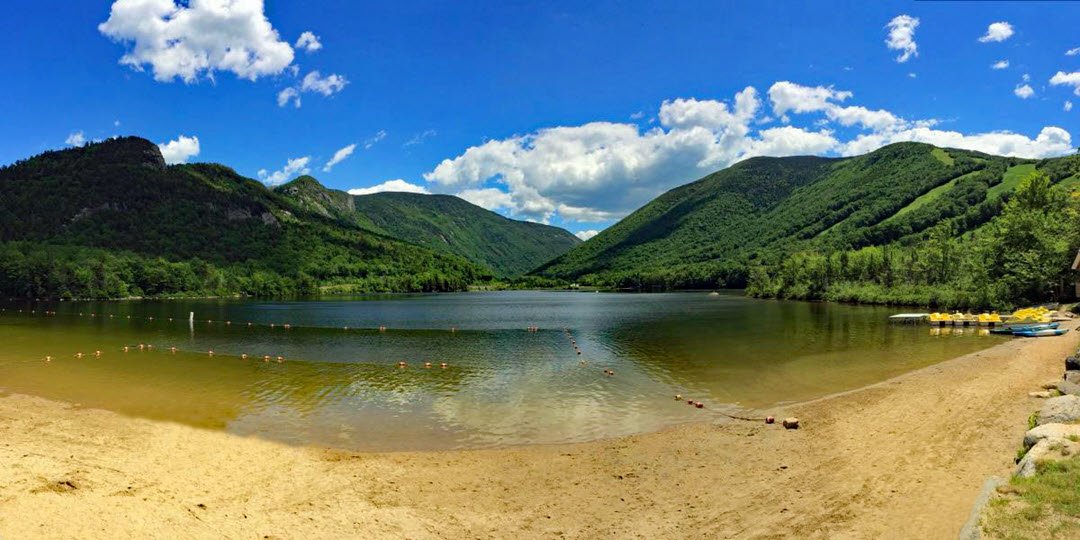 Echo Lake Beach - White Mountains